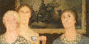 Grant Wood Daughters of the Revolution china oil painting reproduction